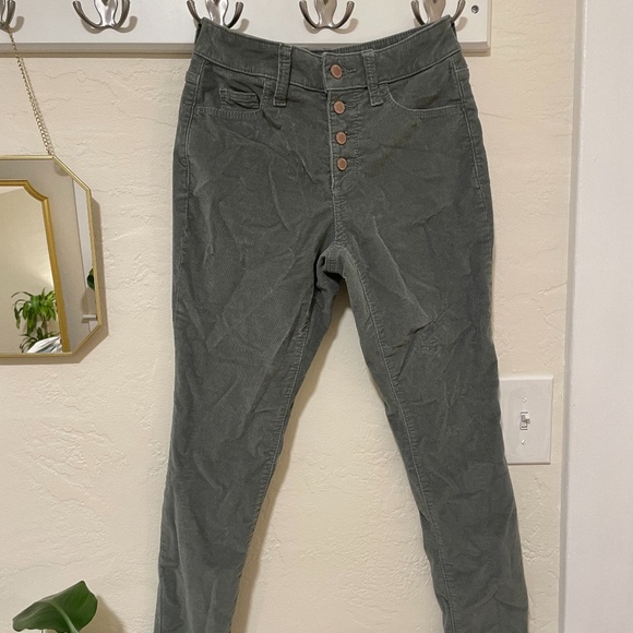 Tight fitting, soft, corduroy jeans - Picture 1 of 3